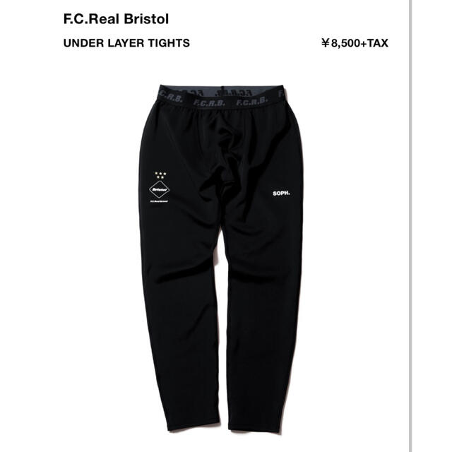 F.C.R.B.(エフシーアールビー)のFCRB 20SS UNDER LAYER セットアップ　サイズM メンズのアンダーウェア(その他)の商品写真