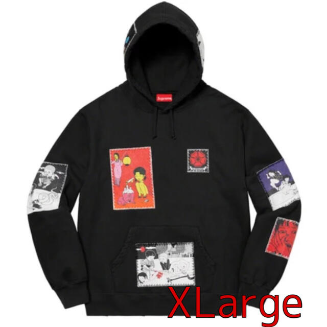 Toshio Saeki/Supreme Hooded Sweatshirt