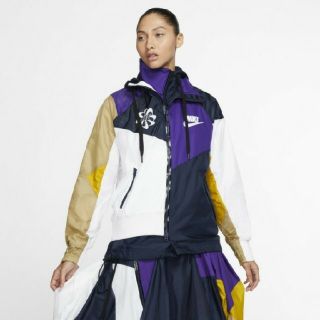 サカイ(sacai)のSサイズ Sacai NIKE blouson hoodie アノラック(ナイロンジャケット)