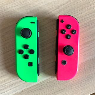 ニンテンドースイッチ(Nintendo Switch)のジョイコン  ネオン　ピンク、グリーン(その他)