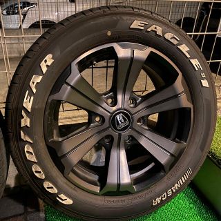 グッドイヤー(Goodyear)のハイエース　ポン付け　車検対応　LT規格(タイヤ・ホイールセット)