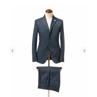 LARDINI / 別注 EASY WEAR COOLMAX(R) スーツ48(スーツジャケット)