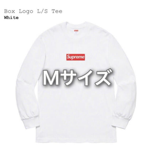 Supreme Box Logo L/S Tee White M