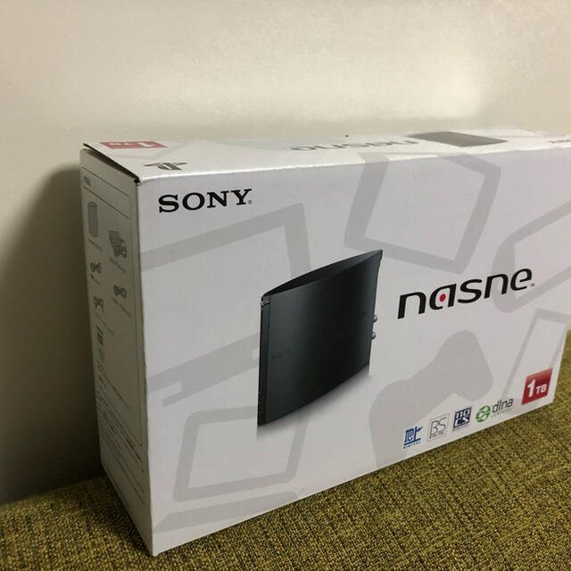 SONY(ソニー)の【のりさん専用】新品未開封 送料無料 CUHJ-15004 ナスネ nasne エンタメ/ホビーのゲームソフト/ゲーム機本体(その他)の商品写真