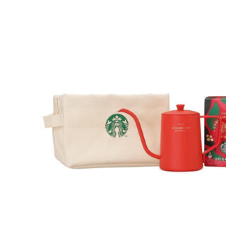 スターバックスコーヒー(Starbucks Coffee)のスターバックス  ホリデー2020 ケトルレッド 帆布ストレージボックス  (調理道具/製菓道具)
