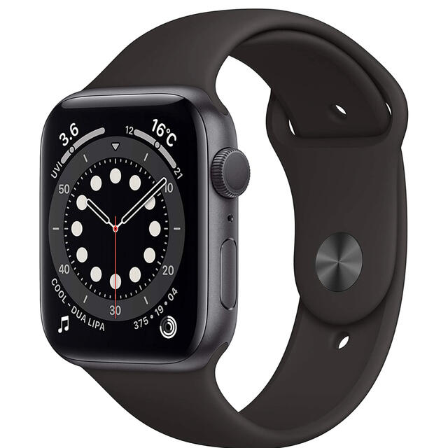 同梱物ケースバンド充電ケーブル【新品未開封】Apple Watch 6 GPS 44mm スペースグレイ