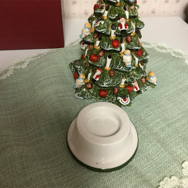 ビレロイ&ボッホ☆クリスマスツリー キャンドル Villeroy & Boch