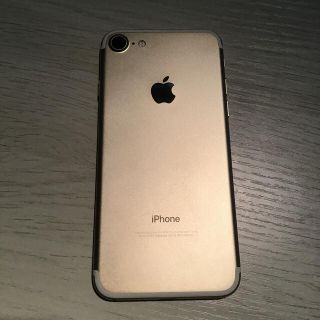 アップル(Apple)のiPhone7 256GB gold docomo ジャンク(スマートフォン本体)