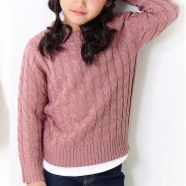 DEVILOCK(デビロック)のdevirokニット140cm キッズ/ベビー/マタニティのキッズ服女の子用(90cm~)(ニット)の商品写真