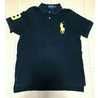 ポロラルフローレン(POLO RALPH LAUREN)の【古着】Polo Ralph Lauren 半袖ポロシャツ ビッグポニー 黒(ポロシャツ)