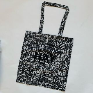 シボネ(CIBONE)の新品 『HAY』ヘイ　エコバッグ　dot ドット柄　トートバッグ(トートバッグ)