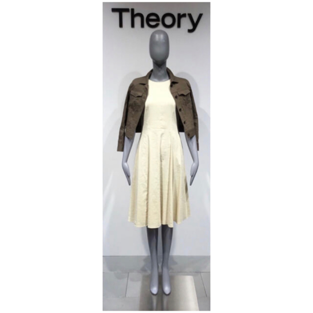 Theory 19ss リネンジャケット ブラウン系