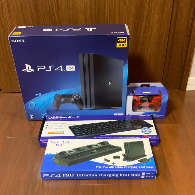 PS4 Pro CUH-7100b SSD500GBに換装済み