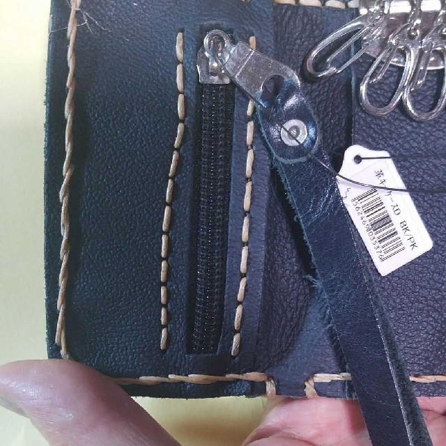 値下　キーケース？　三ツ折財布　ロカビリー　フィフティーズ メンズのファッション小物(折り財布)の商品写真