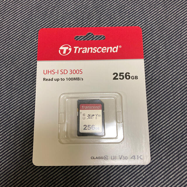 Transcend(トランセンド)の【新品未開封】Transcend SDXCカード 256GB スマホ/家電/カメラのカメラ(その他)の商品写真