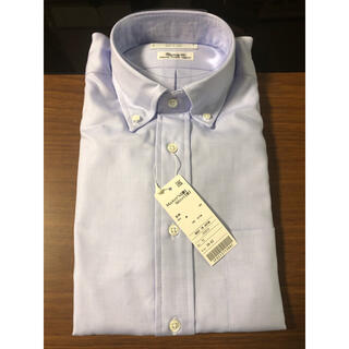鎌倉シャツ 39-82  青紫系ワイシャツ メンズ 長袖　未使用品(シャツ)