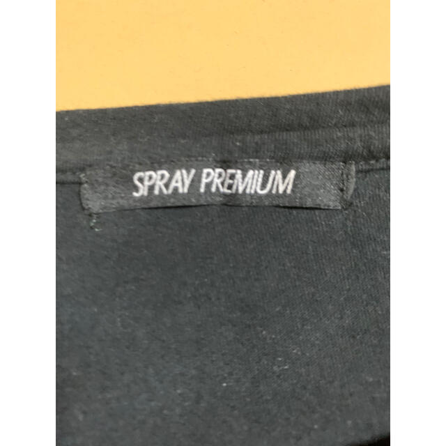 SpRay(スプレイ)のSPRAYブラック長袖Tシャツ レディースのトップス(Tシャツ(長袖/七分))の商品写真