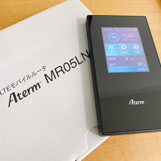 Aterm MR05LN モバイルルーター nanoSIM Dual対応