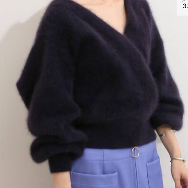 NOBLE ラクーンニットカシュクールプルオーバー | aosacoffee.com