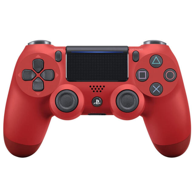 PlayStation4(プレイステーション4)の純正　PS4 新品ワイヤレスコントローラー マグマ・レッド DUALSHOCK4 エンタメ/ホビーのゲームソフト/ゲーム機本体(その他)の商品写真