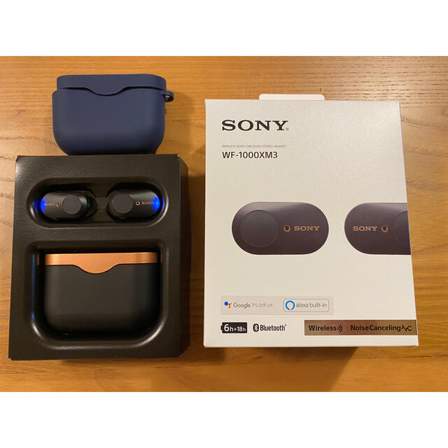 SONY(ソニー)の SONY WF-1000XM3 美品 スマホ/家電/カメラのオーディオ機器(ヘッドフォン/イヤフォン)の商品写真