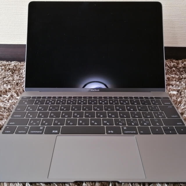 MacBook 12-inch 256G Eary2015スペースグレイスマホ/家電/カメラ