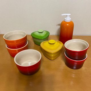 ルクルーゼ(LE CREUSET)のお値下げ！ル・クルーゼ　ルクルーゼ　新品未使用！まとめ買いのみ(食器)