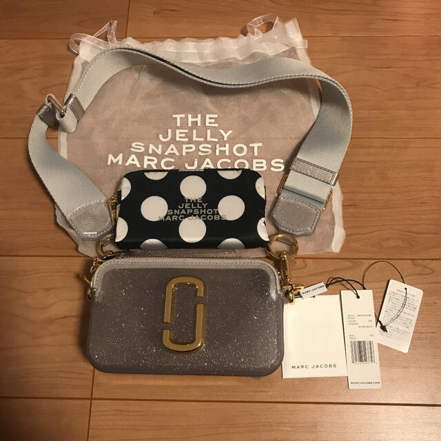 MARC JACOBS★シルバー スナップショット ショルダーバッグミニ カメラ