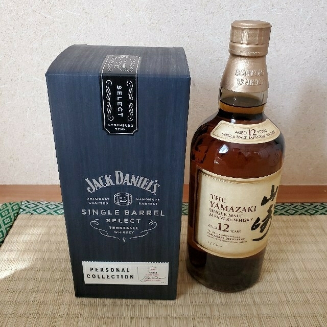 山崎　12年　700ml　ジャックダニエル酒