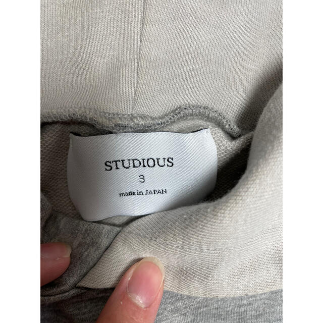 STUDIOUS(ステュディオス)のSTUDIOUSのフード付きのスウェット メンズのトップス(スウェット)の商品写真