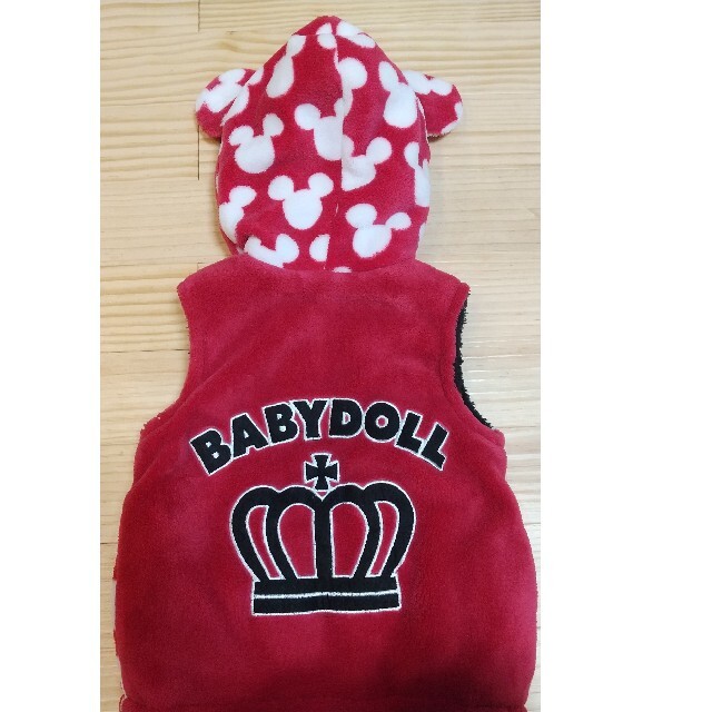 BABYDOLL(ベビードール)のベビードール 110cm ベスト キッズ/ベビー/マタニティのキッズ服男の子用(90cm~)(ジャケット/上着)の商品写真