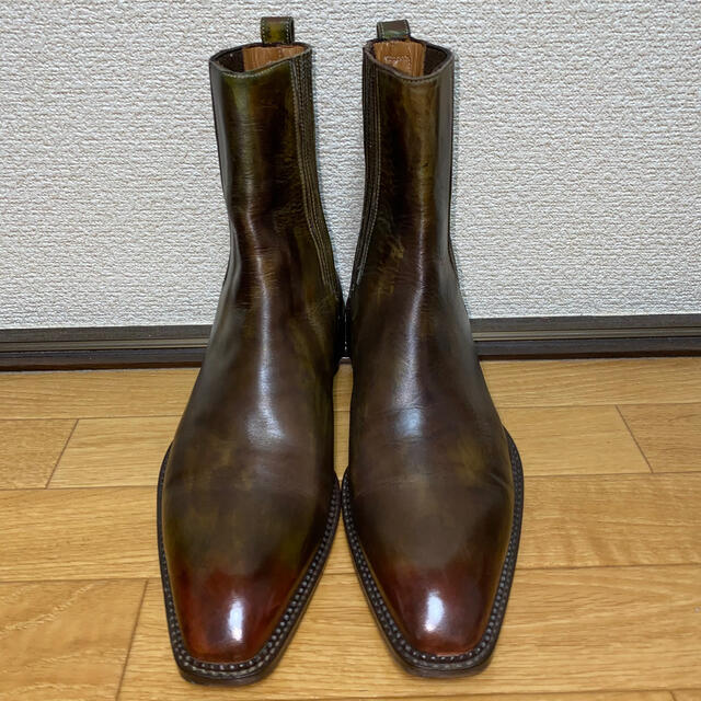 メンズBranchini Calzoleria サイドゴアブーツ size37