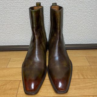 ステファノブランキーニ(STEFANO BRANCHINI)のBranchini Calzoleria サイドゴアブーツ size37(ブーツ)