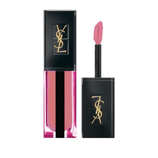 Yves Saint Laurent Beaute(イヴサンローランボーテ)のイヴサンローラン ルージュ ピュールクチュール ヴェルニ 614 コスメ/美容のベースメイク/化粧品(リップグロス)の商品写真