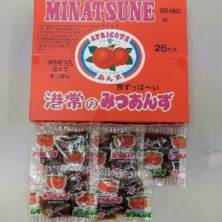 送料一律 箱なし 港常 みつあんず × 30袋(菓子/デザート)