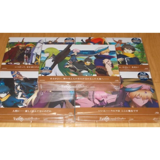 DVD/ブルーレイFate/Grand Order  絶対魔獣戦線バビロニア　BD 限定版　全5巻