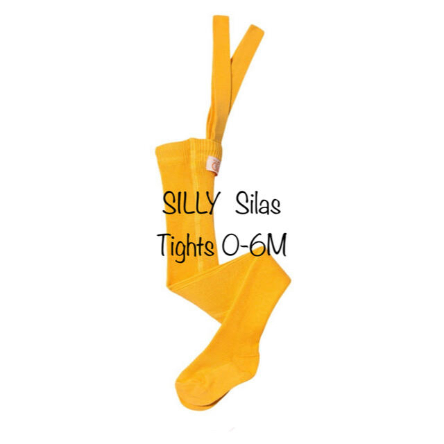 こどもビームス(コドモビームス)のSILLY Silas Tights 0-6M Sunny Yellow キッズ/ベビー/マタニティのベビー服(~85cm)(パンツ)の商品写真
