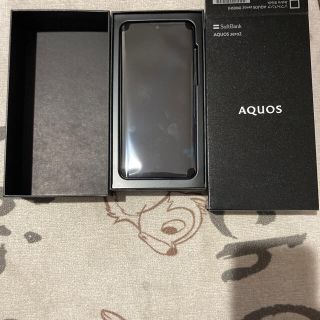 シャープ(SHARP)のSoftBank AQUOS zero2 SIMフリー(スマートフォン本体)