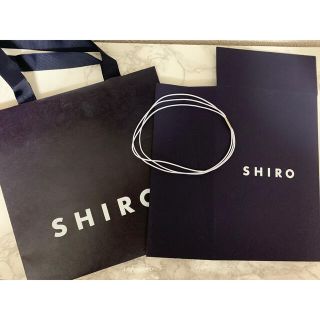 シロ(shiro)のSHIRO ショップバッグ　プレゼント包装(ショップ袋)