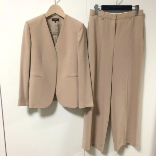 セオリー(theory)のおまとめ①Theory 20SS ノーカラージャケット ワイドストレートパンツ(スーツ)