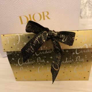 クリスチャンディオール(Christian Dior)の☆Dior☆ディオール クリスマス ギフトボックス ショッパー L セット(ショップ袋)