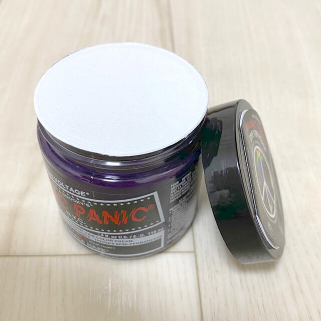 MANIC PANIC マニックパニック Purple Haze パープルヘイズ コスメ/美容のヘアケア/スタイリング(カラーリング剤)の商品写真