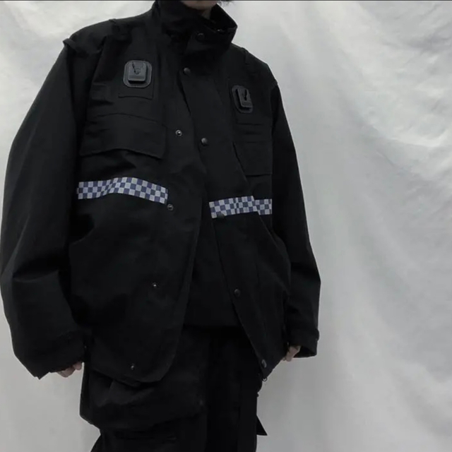 STONE ISLAND(ストーンアイランド)のUK police water proof jacket(ライナー付き メンズのジャケット/アウター(ミリタリージャケット)の商品写真