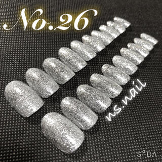 ネイルチップ つけ爪 20枚セット【No.26】(つけ爪/ネイルチップ)