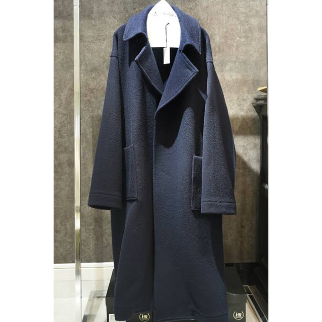 COMOLI - ATHA / DOUBLE MELTON MAXI COAT(NAVY)の通販 by Ryo's shop
