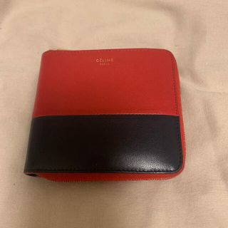 セリーヌ(CELINE)の値下げしました＊セリーヌ  マルチファンクション　カーマイン/ネイビー(財布)