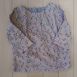 ベビーギャップ(babyGAP)のkm1230様専用☆baby GAP ペンギン柄トップス　80(ワンピース)