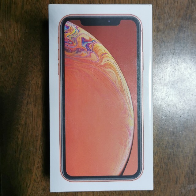 iPhone XR 256GB コーラル　SIMロック解除済 新品未使用未開封256GB