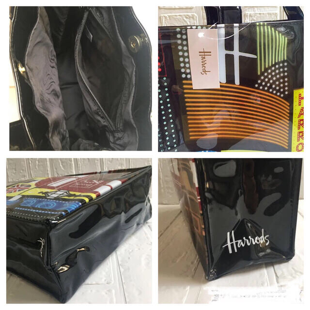 Harrods(ハロッズ)の新作 ハロッズ トートバッグ 裏地付き《新品タグ付》送料込み レディースのバッグ(トートバッグ)の商品写真