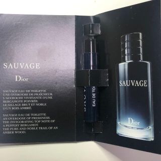 クリスチャンディオール(Christian Dior)のDIOR SAUVAGE サンプル　1mL(香水(男性用))